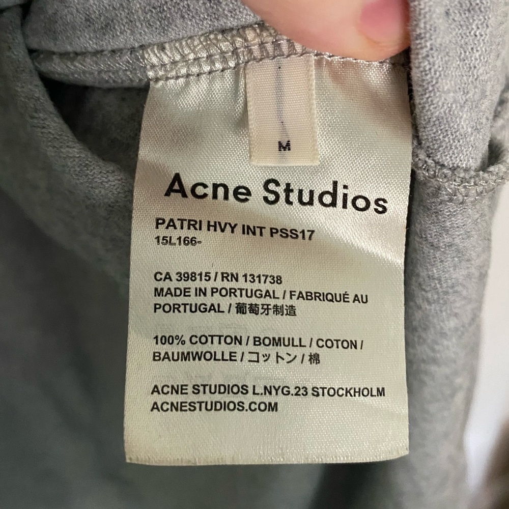 Acne Studios Patri Hvy Int Cotton Dress/Tunic - Picture 6 of 7